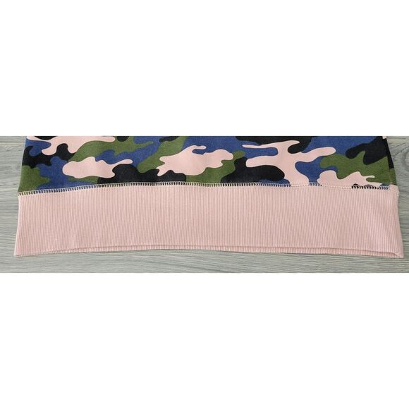 Champion Junior Women's M Camouflage Pink Green Black Blue Crewneck Sweatshirt‎ - Picture 7 of 12